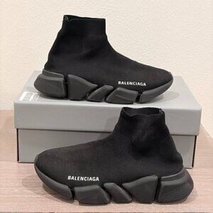 Balenciaga Speed 2.0 Triple Black Women Sneakers
